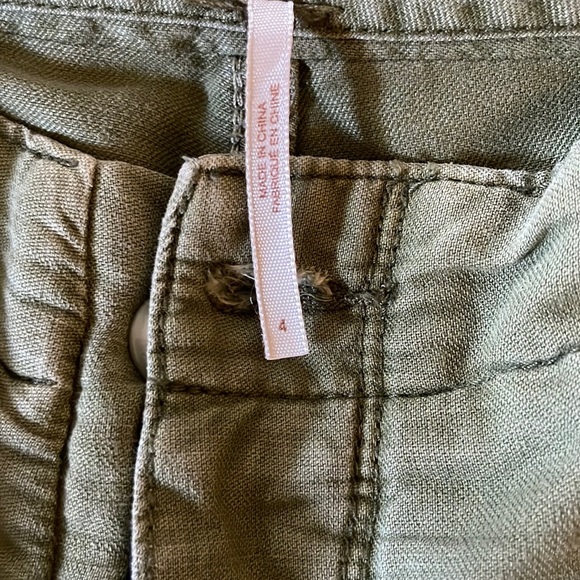 Free People Green khaki pants - Picture 4 of 8
